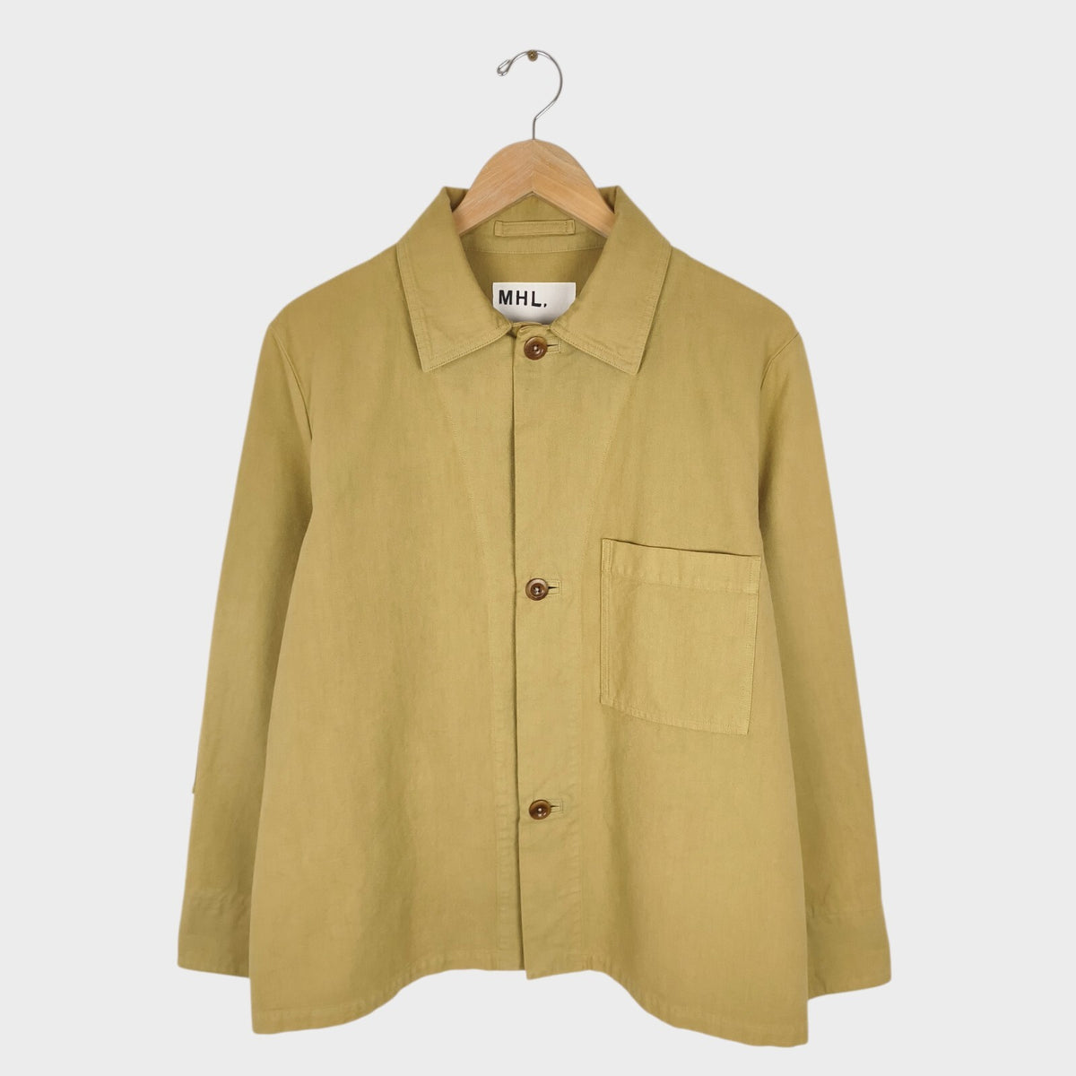 MHL MARGARET HOWELL Men's Heavyweight Cotton Overshirt Jacket