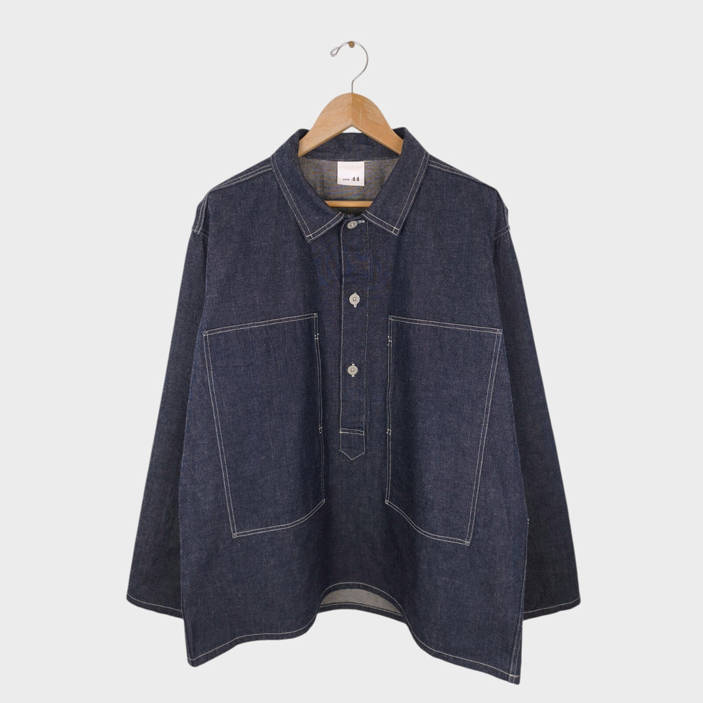 BUZZ RICKSON Men's Made in Japan U.S. Army Denim Pullover Jacket