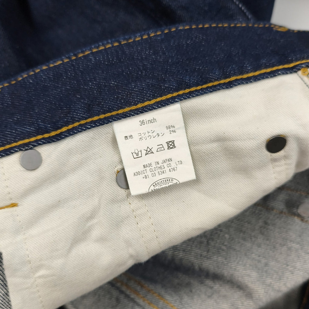 ADDICT CLOTHES Men's Made in Japan Selvedge Denim Jeans