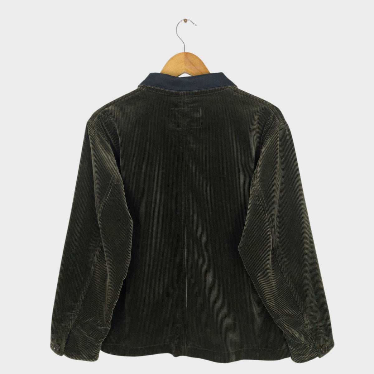 MHL MARGARET HOWELL Men's Dark Green Heavyweight Corduroy Chore Jacket