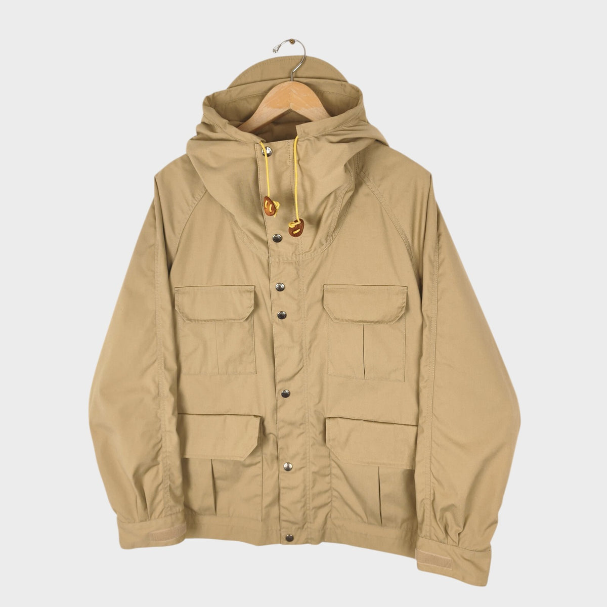 THE NORTH FACE PURPLE LABEL x NANAMICA Men's Beige Mountain Parka Jacket
