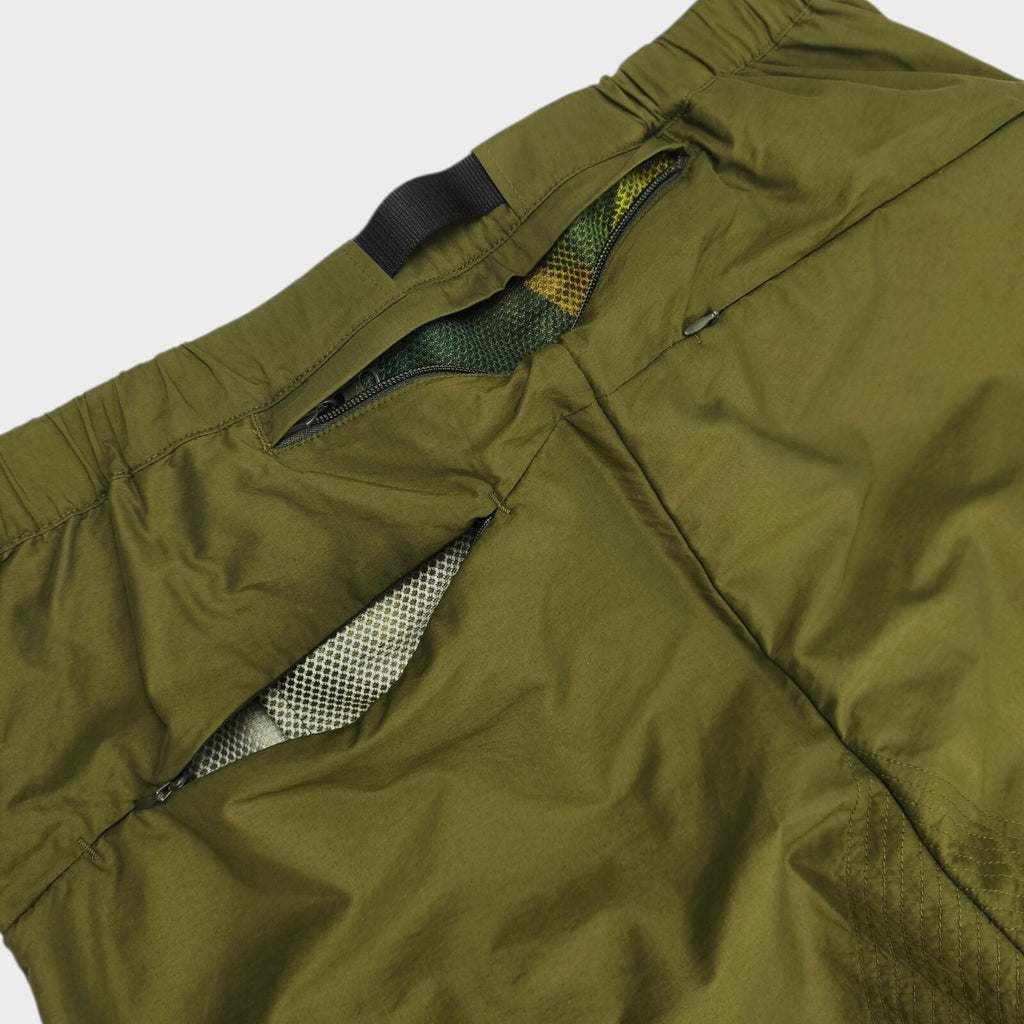 NORBIT BY HIROSHI NOZAWA Men's Olive Green Insect Shield Trousers
