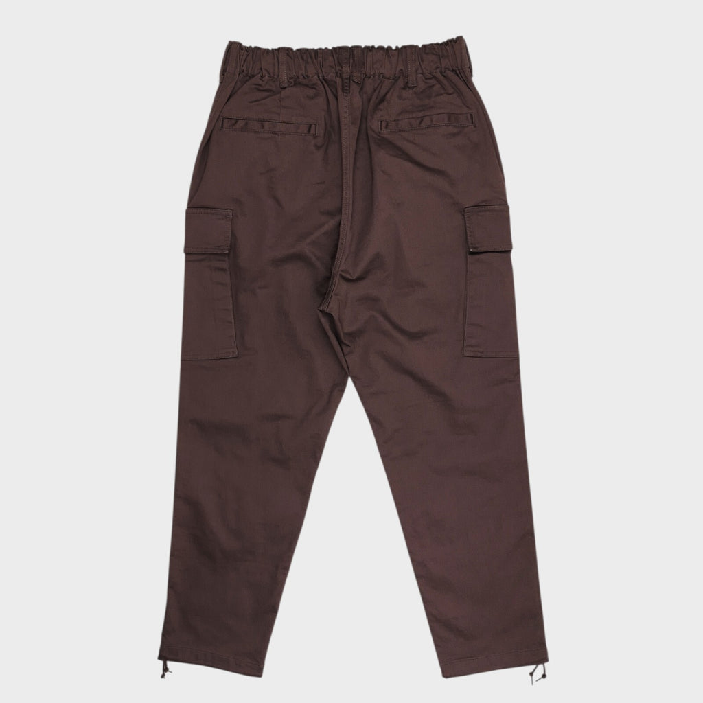 SAGE DE CRET x BEAMS PLUS Men's Dark Brown Cargo Trousers