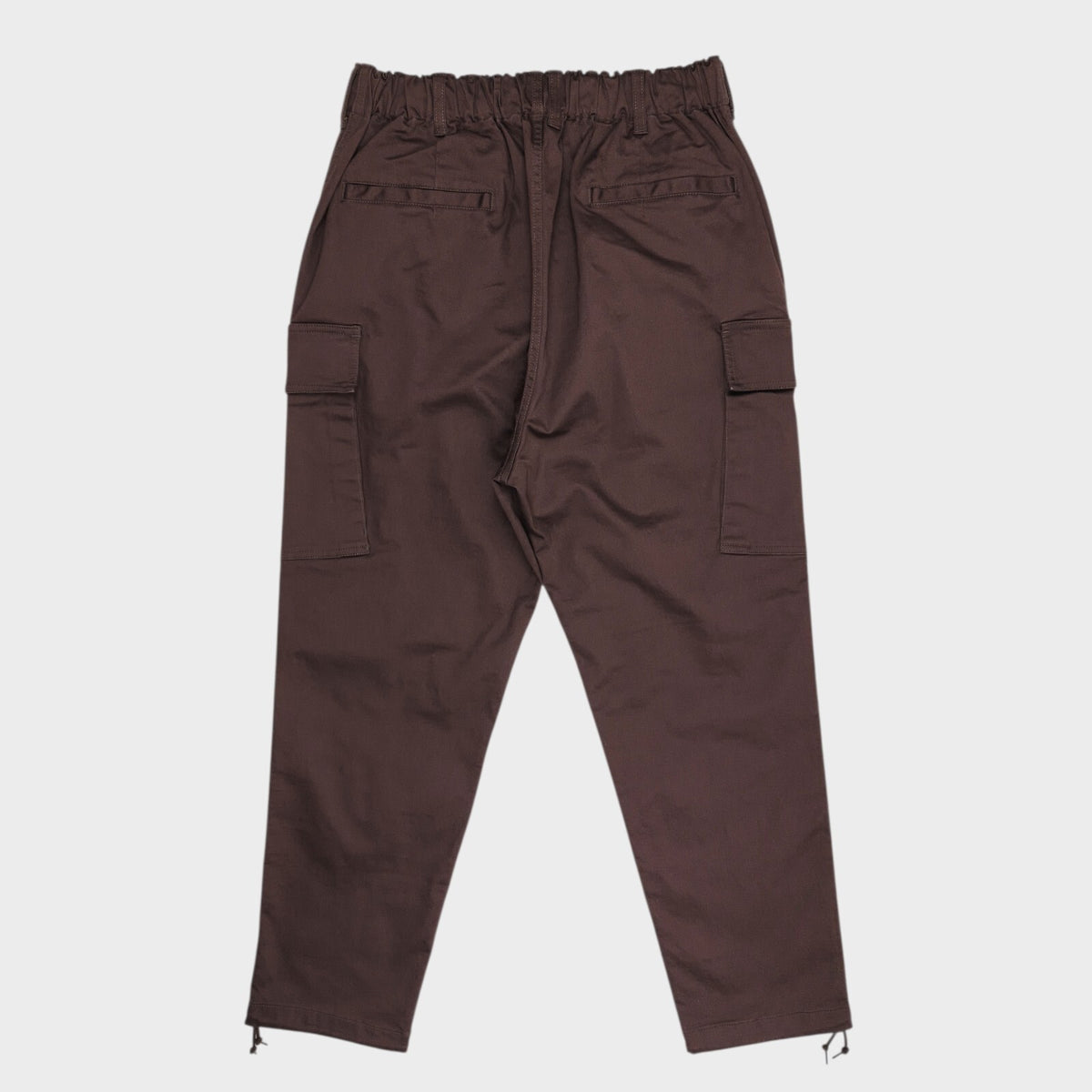 SAGE DE CRET x BEAMS PLUS Men's Dark Brown Cargo Trousers