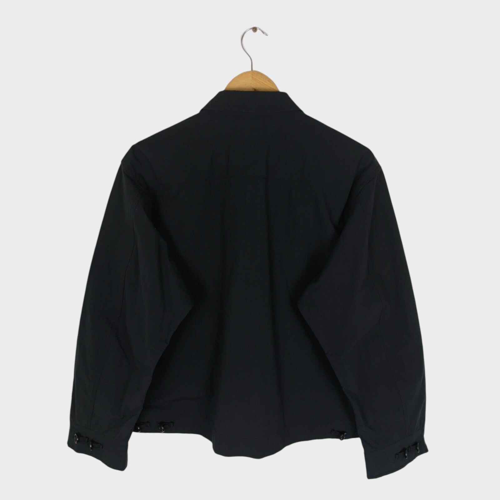 ANOTHER 20TH CENTURY Men's Black Made in Japan Cotton/Nylon Ripstop Brighton Command Jacket