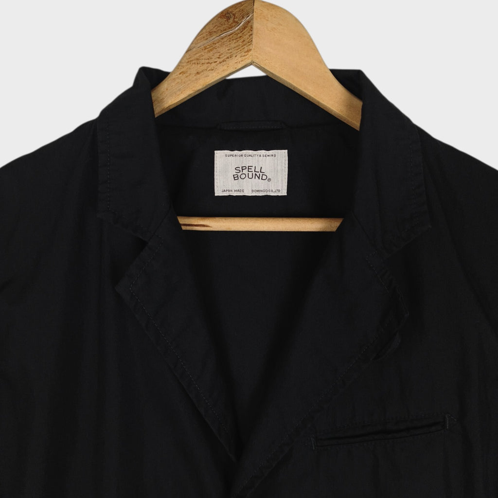 SPELLBOUND Men's Made in Japan Black Lightweight Coat Jacket