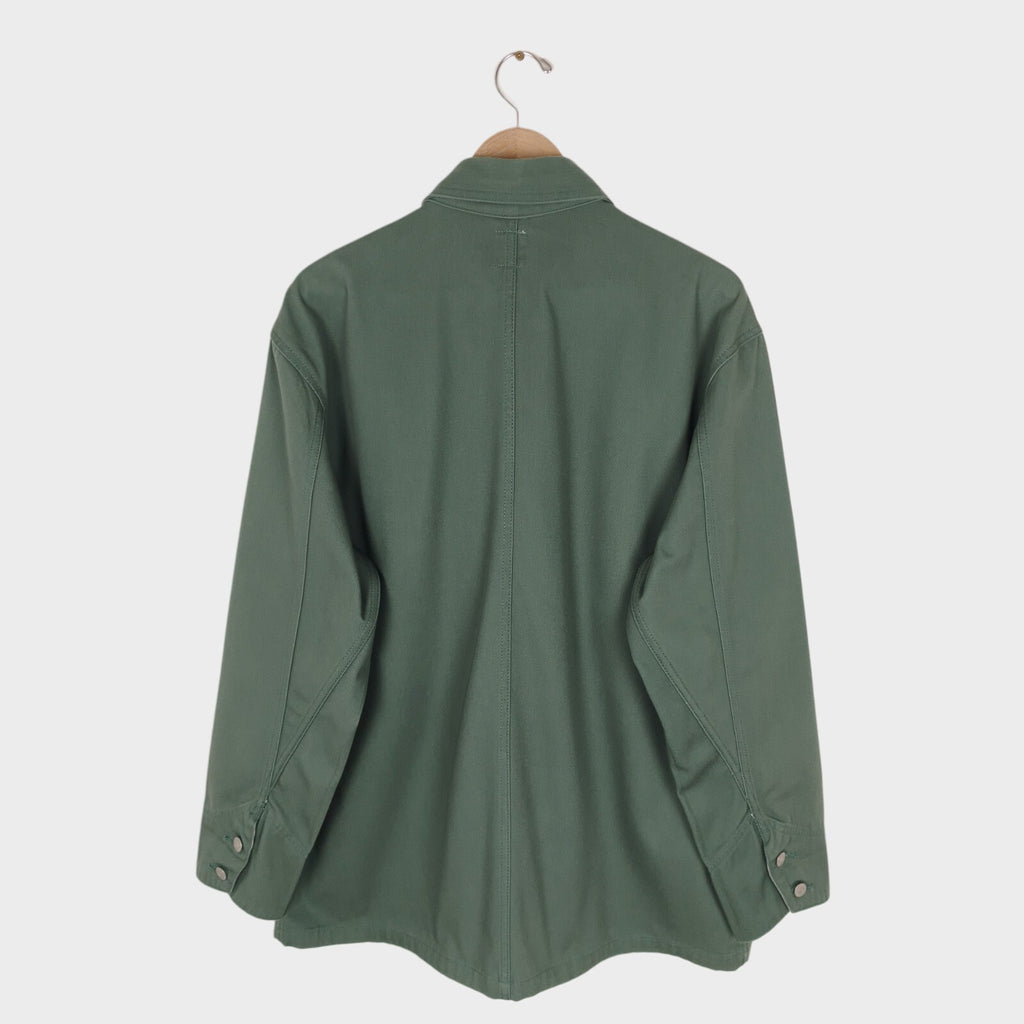 EDWIN Japan Men's Sage Green Cotton Twill Chore Jacket