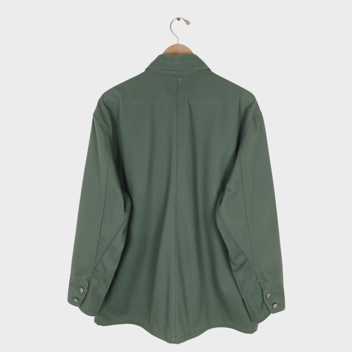 EDWIN Japan Men's Sage Green Cotton Twill Chore Jacket