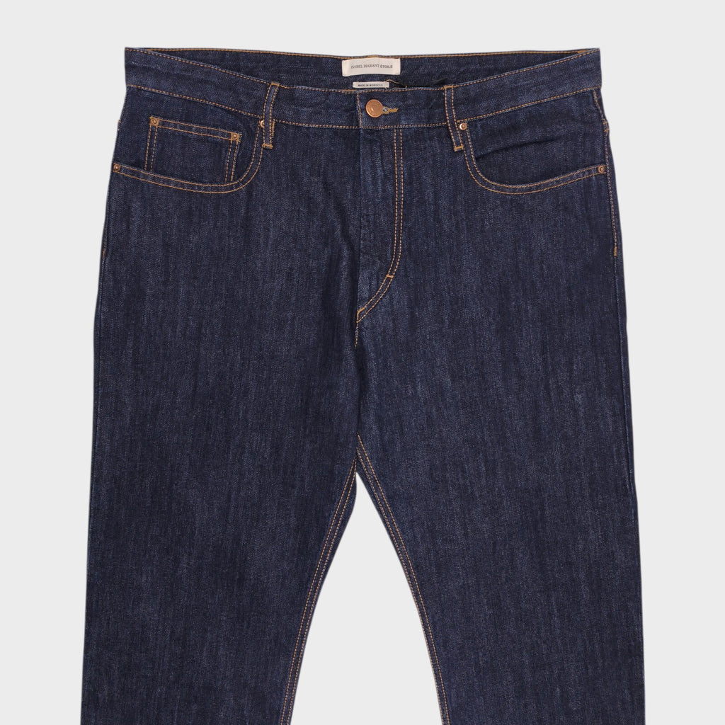 ISABEL MARANT Women's Blue Denim Jeans