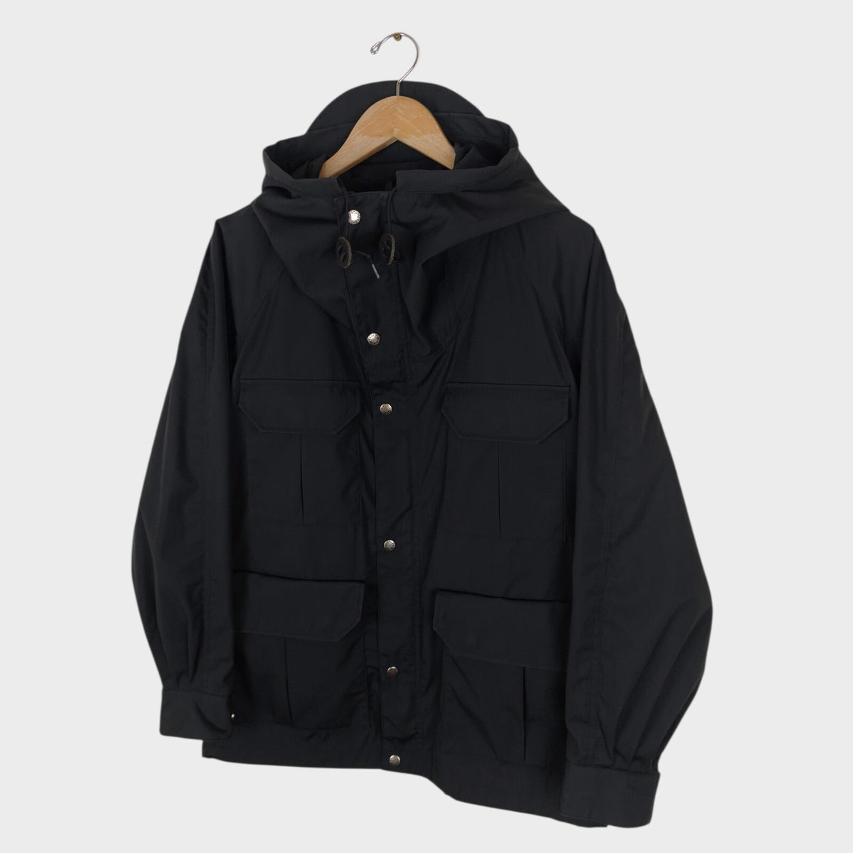 THE NORTH FACE PURPLE LABEL x NANAMICA Men's Black Waterproof Mountain Parka Jacket