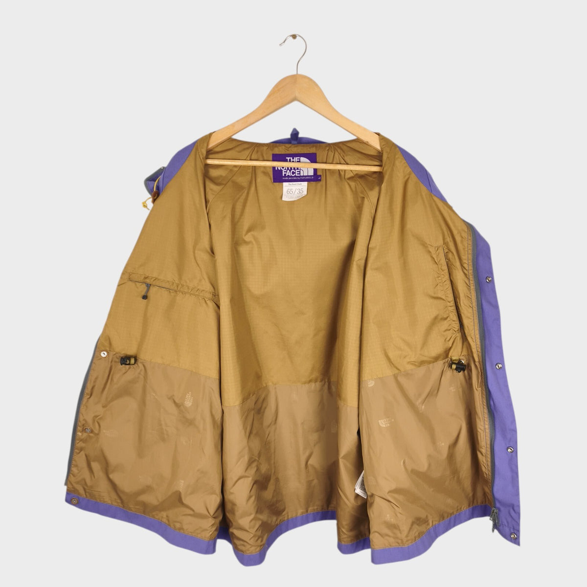 THE NORTH FACE PURPLE LABEL x NANAMICA Men's Lavender Mountain Parka Jacket