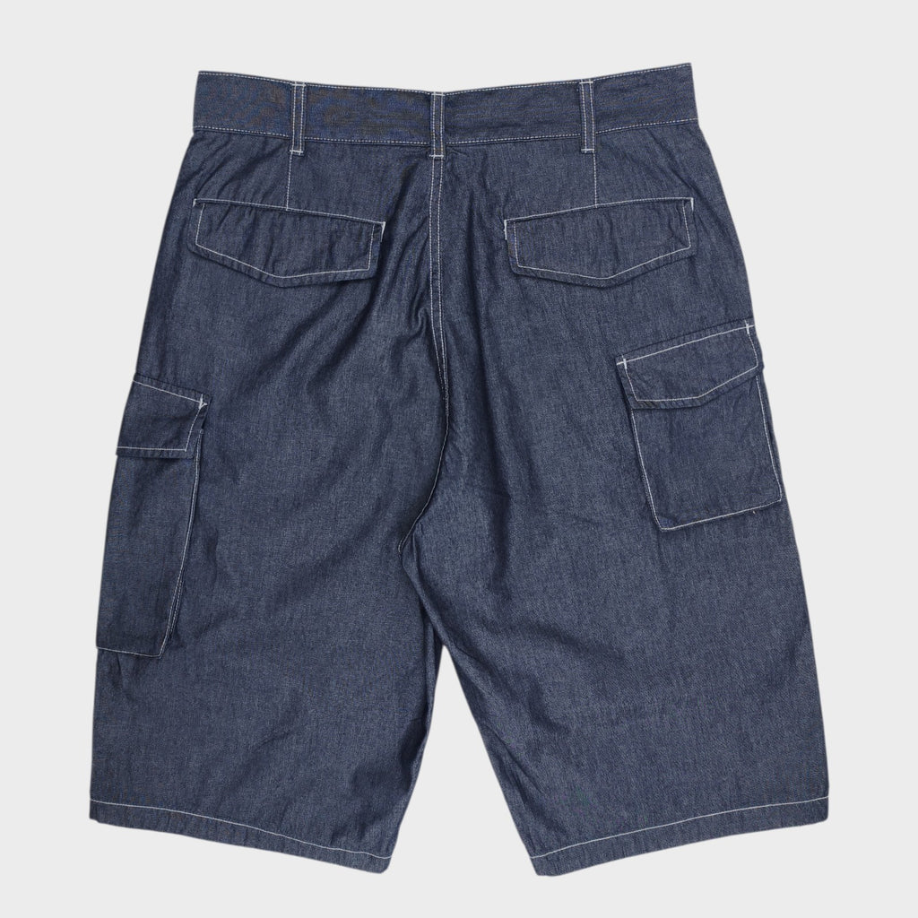 ENGINEERED GARMENTS x GU Men's Blue Cargo Shorts