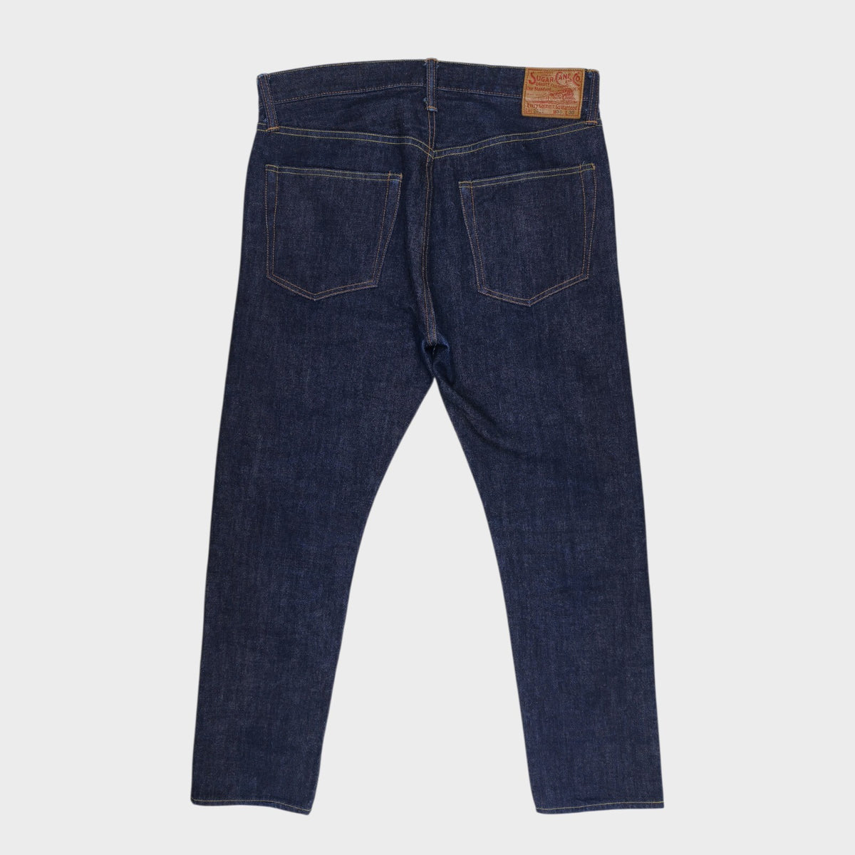 SUGAR CANE Men's Made in Japan Blue Selvedge Denim Jeans