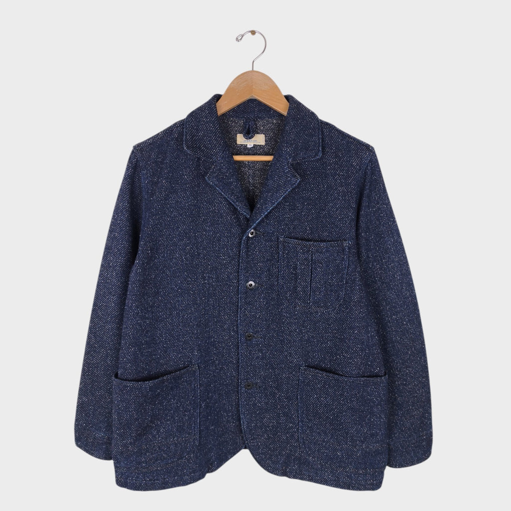 JAPAN BLUE JEANS Men's Made in Japan Indigo Blue Sashiko Chore Jacket