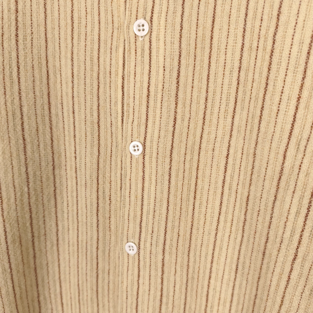 TENDER CO. Men's Made in England Striped Weaver's Stock 100% Wool Shirt