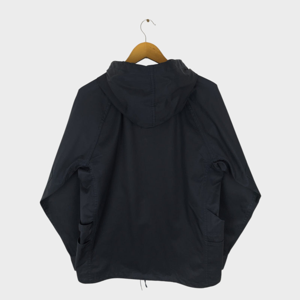 SASSAFRAS Men's Made in Japan Navy 100% Cotton Bud Breaker Jacket