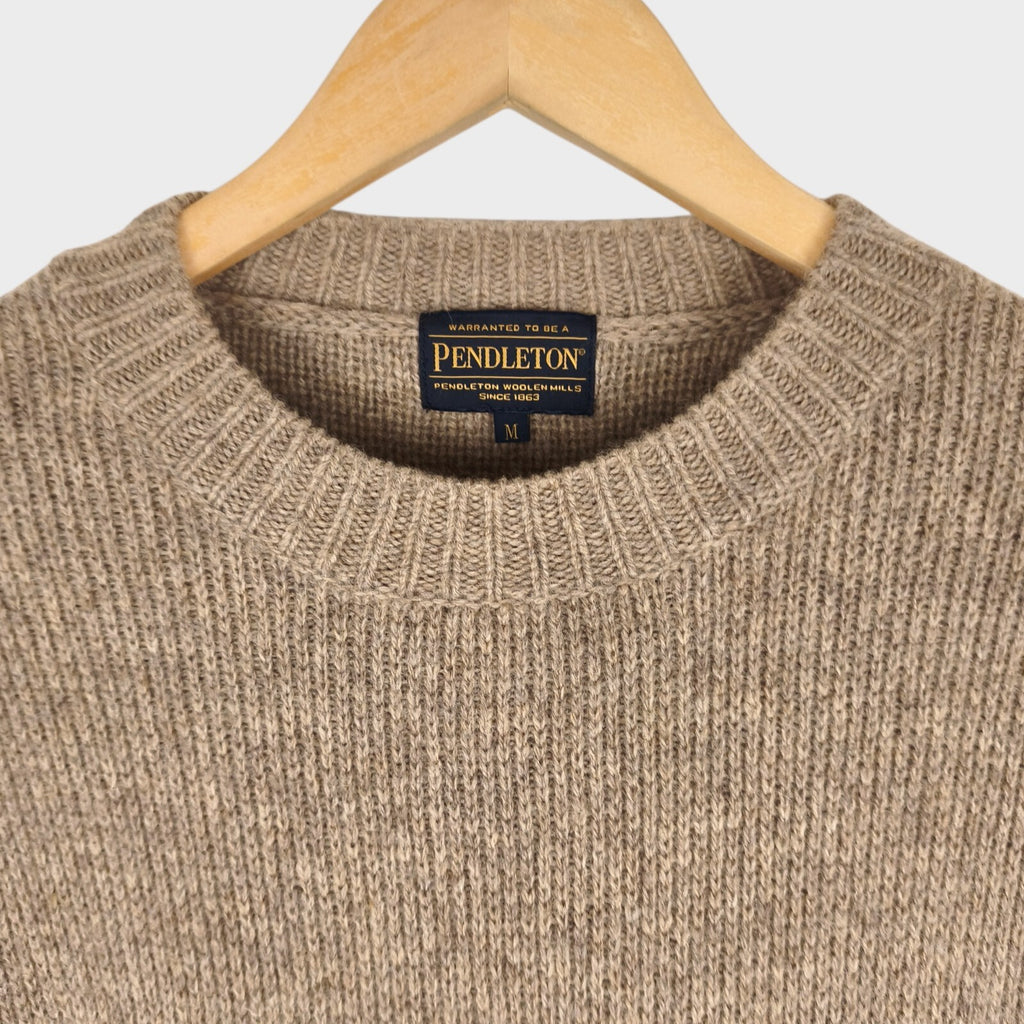 PENDLETON Men's Navajo Jacquard 100% Wool Jumper