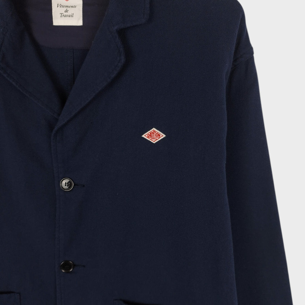 DANTON Men's Navy Blue Made in Japan 100% Cotton Chore Jacket