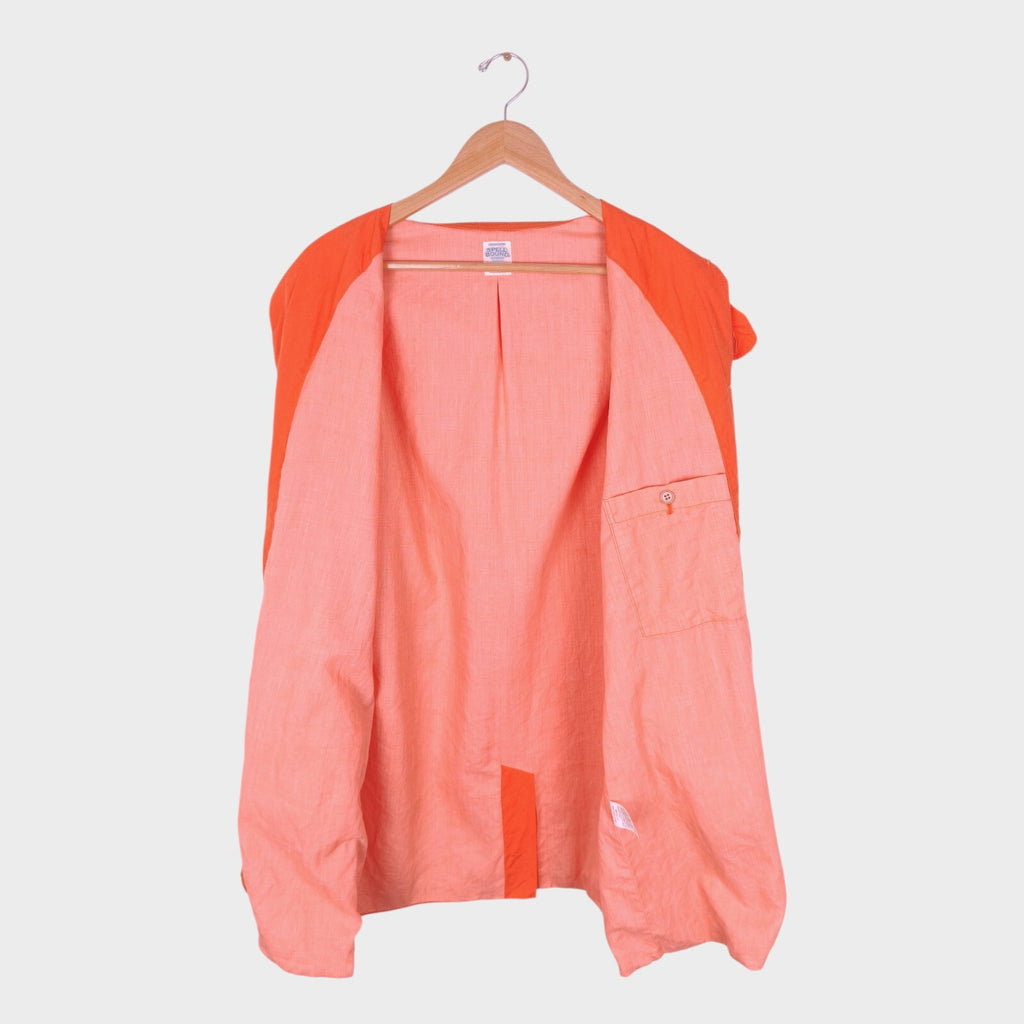 SPELLBOUND Men's Made in Japan Bright Orange Typewriter Coat