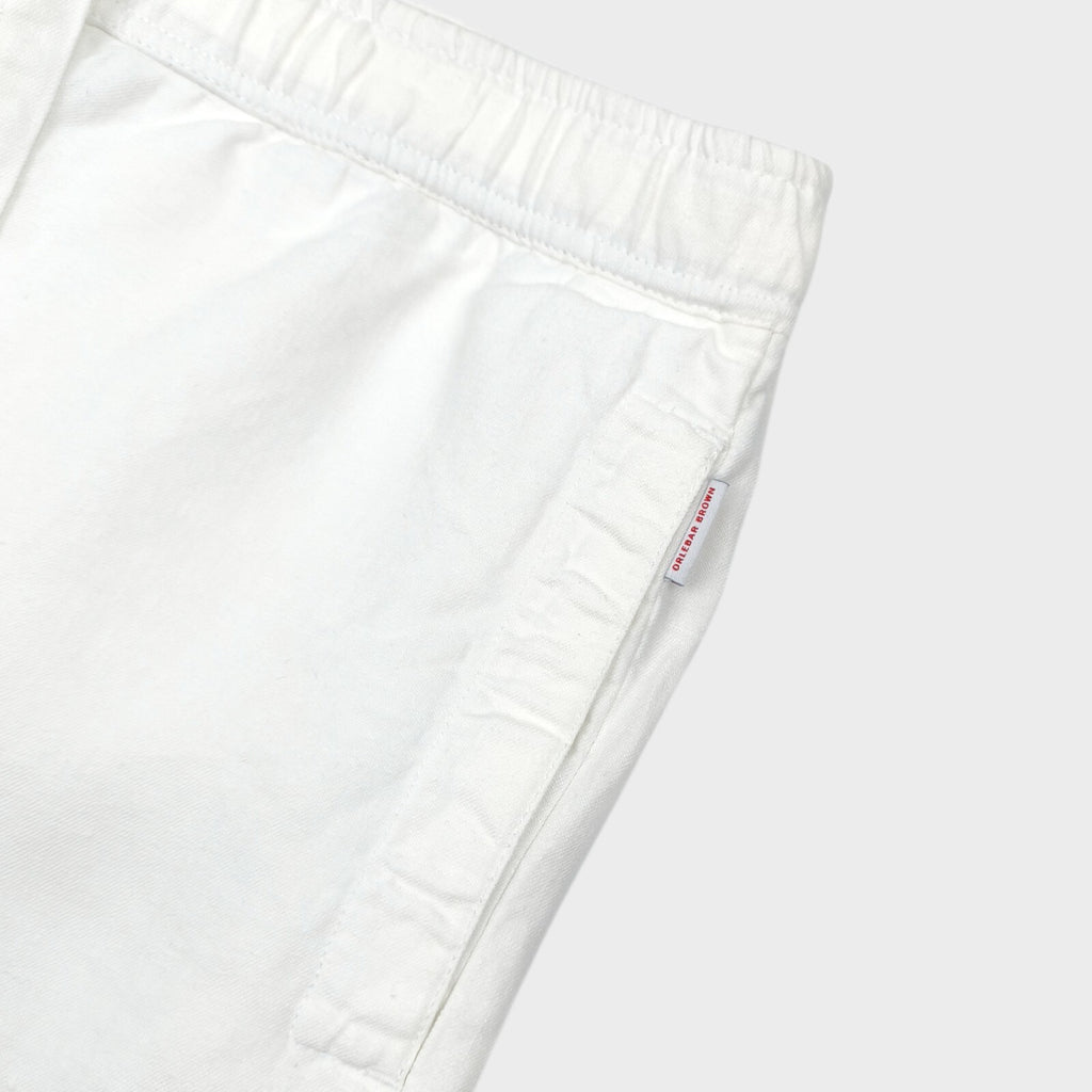 ORLEBAR BROWN Men's White 100% Linen Harton Shorts