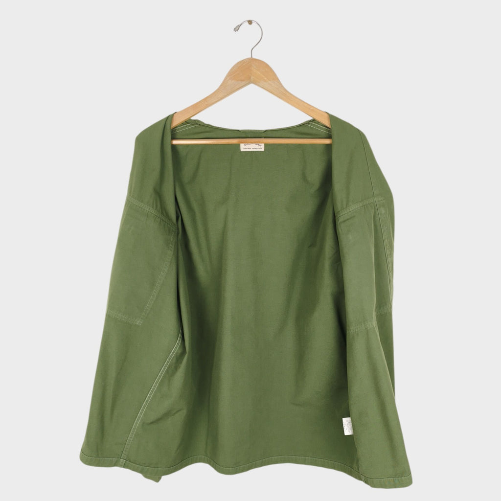 SPELLBOUND Men's Made in Green Military Button Up Overshirt