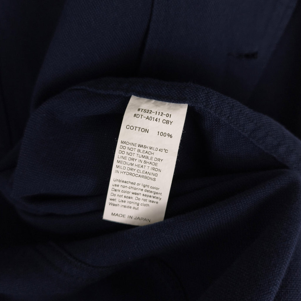 DANTON Men's Navy Blue Made in Japan 100% Cotton Chore Jacket