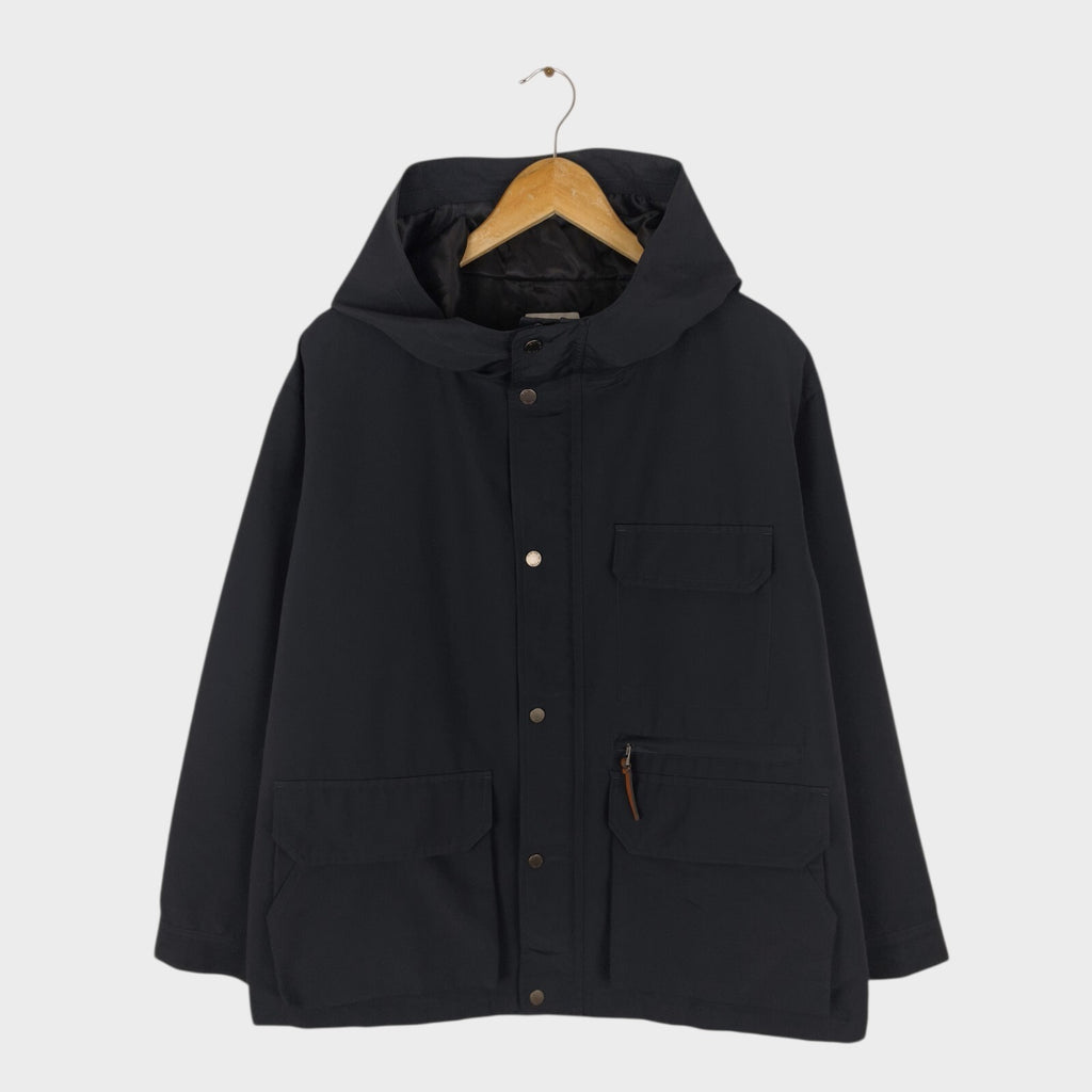 BEAMS B:MING Men's Black Waterproof Mountain Parka Jacket
