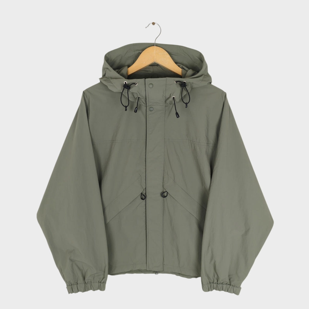 UNIFORM BRIDGE Men's Green Utility Mountain Parka Jacket
