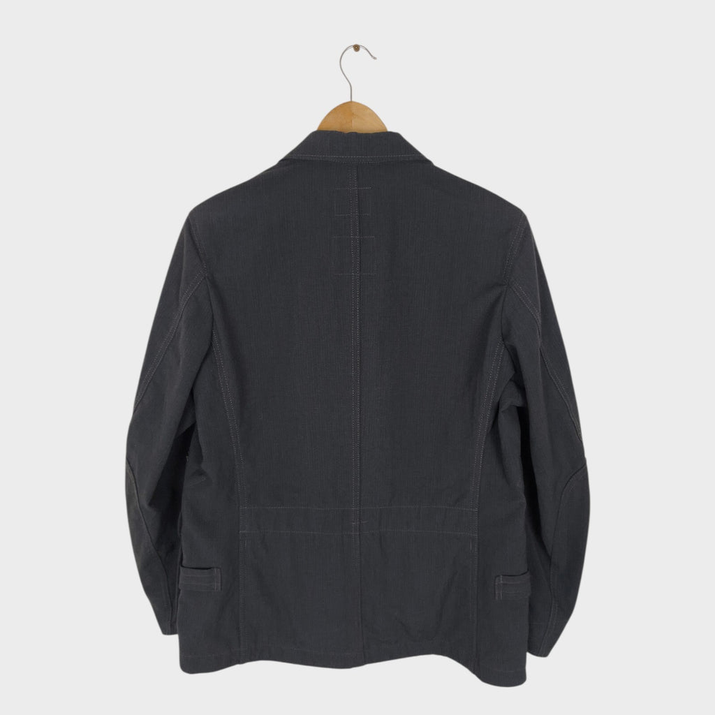 SNOW PEAK Men's Dark Grey Made in Japan Takibi Hunting Chore Jacket