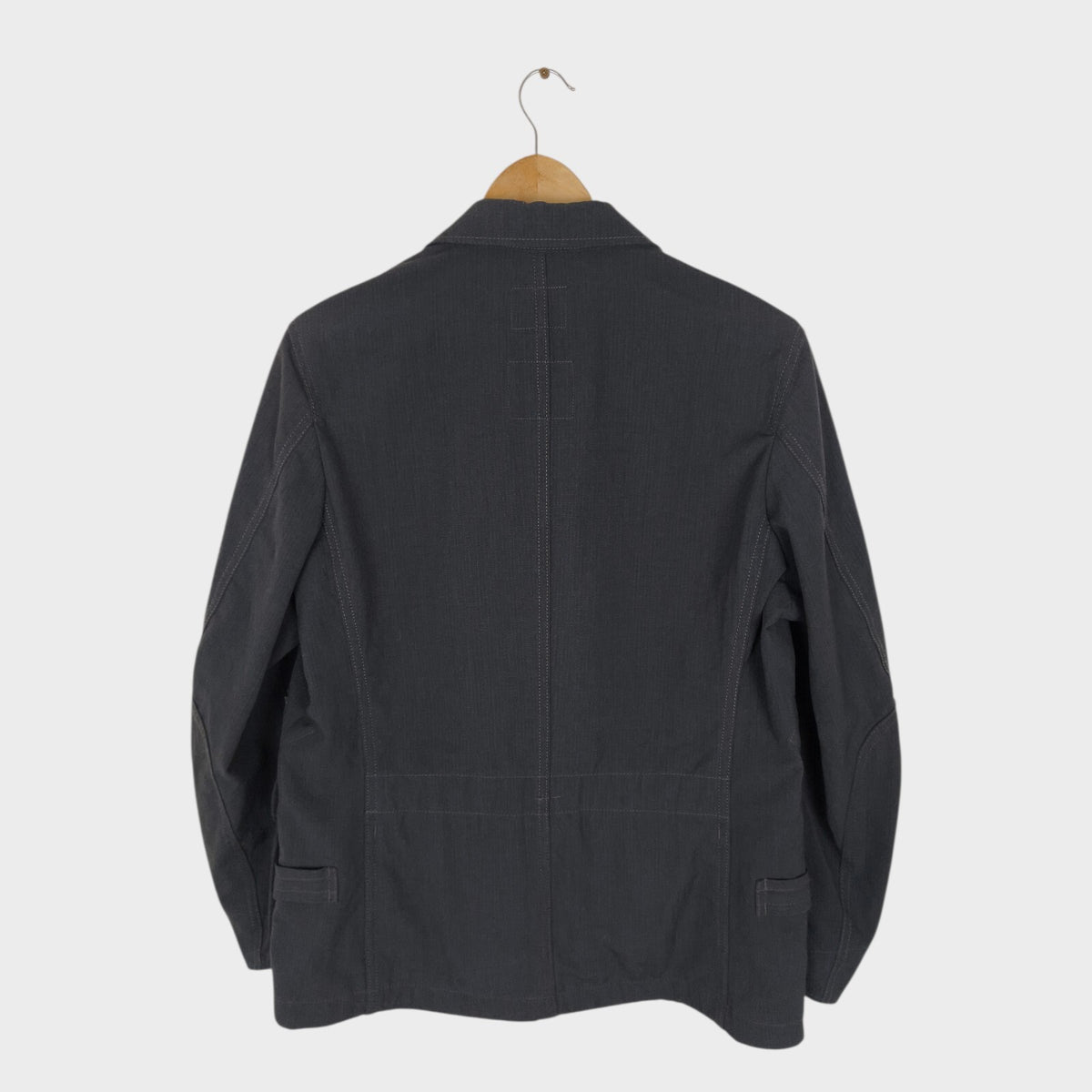 SNOW PEAK Men's Dark Grey Made in Japan Takibi Hunting Chore Jacket
