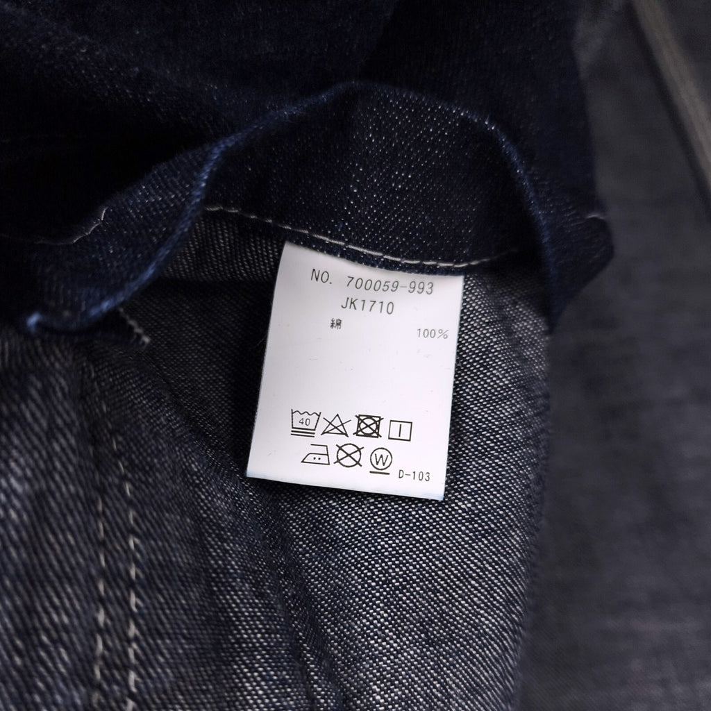 BLUE BLUE JAPAN Men's Made in Japan Blue Denim Chore Jacket