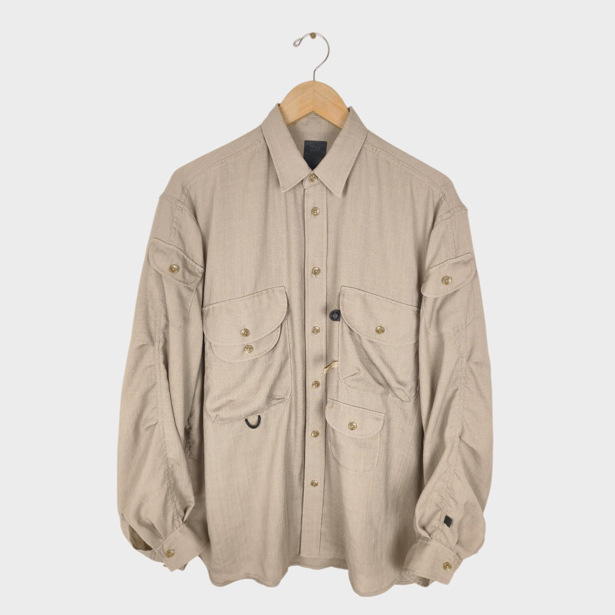 DAIWA PIER39 Men's Ivory Tech Bombay Safari Overshirt