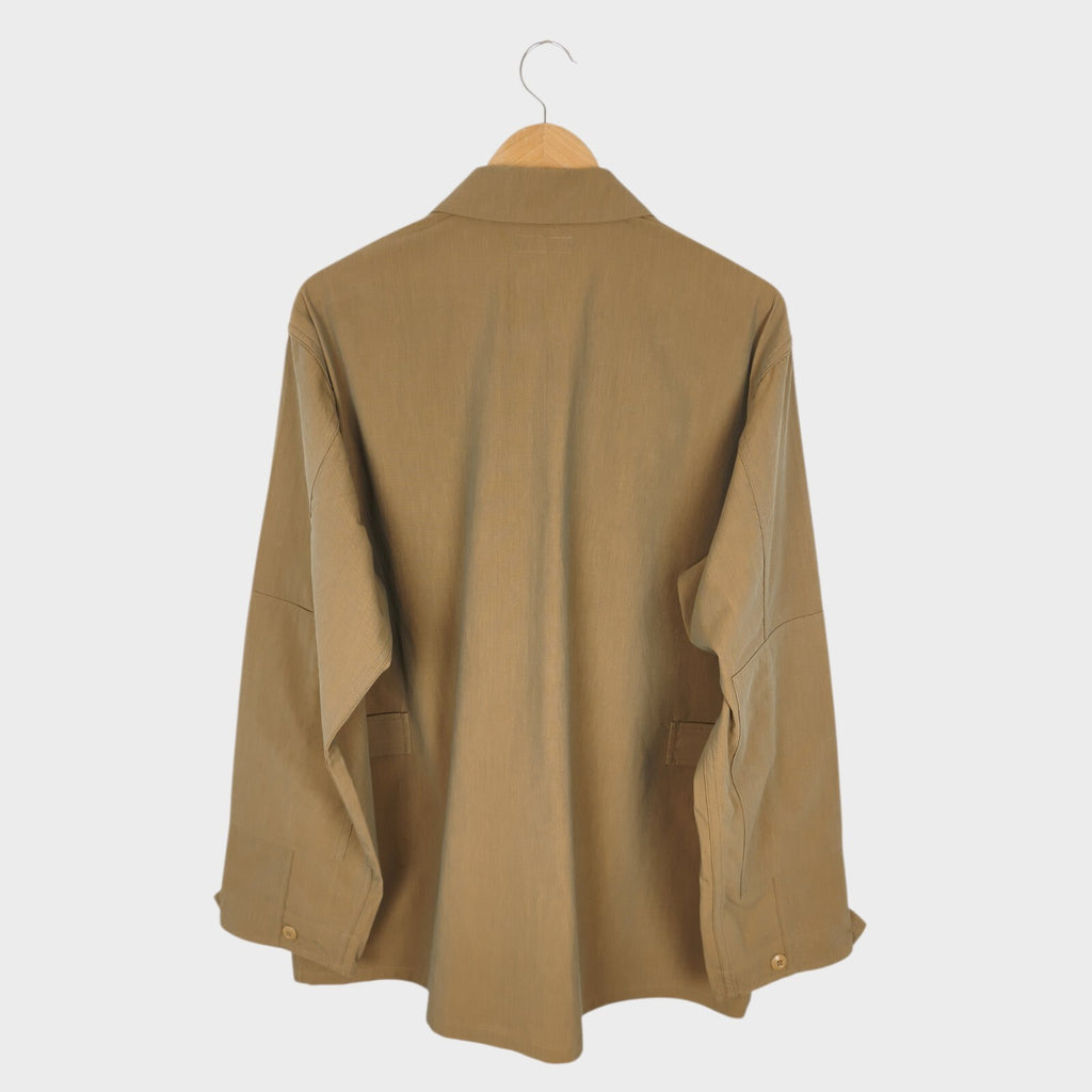 A VONTADE Men's Made in Japan Beige B.D.U. Military Field Jacket