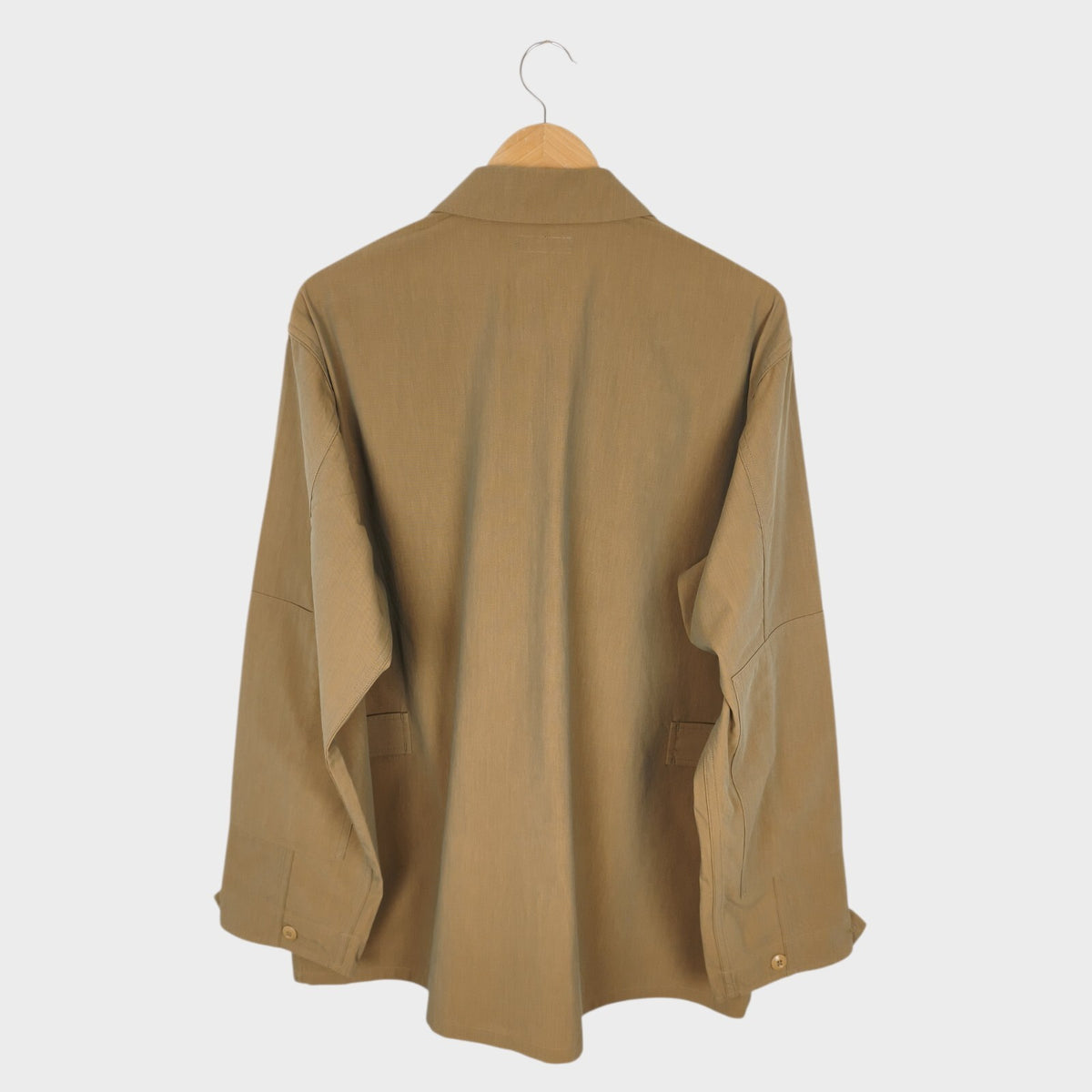A VONTADE Men's Made in Japan Beige B.D.U. Military Field Jacket