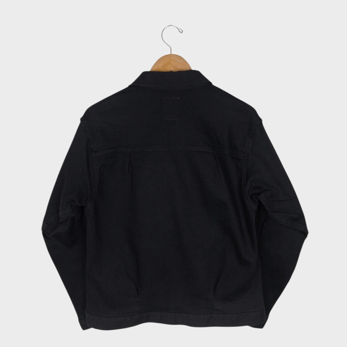 EDWIN Japan Men's Black Denim E-Function Jacket