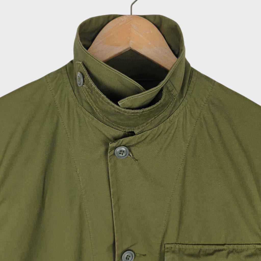SNOW PEAK Men's Green Ventile Cotton Hunting Chore Jacket