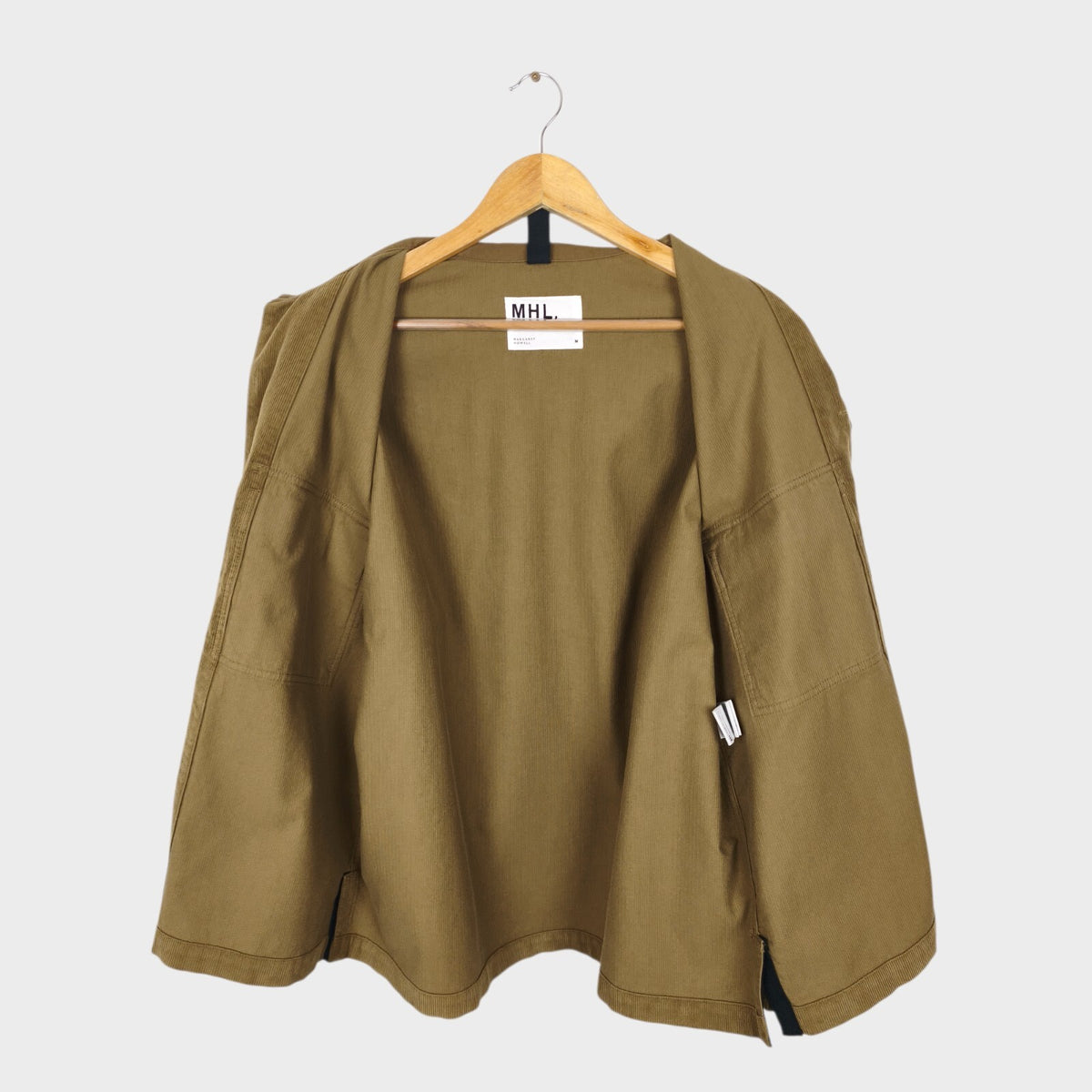 MHL MARGARET HOWELL Men's Khaki Brown Corduroy Overshirt Jacket
