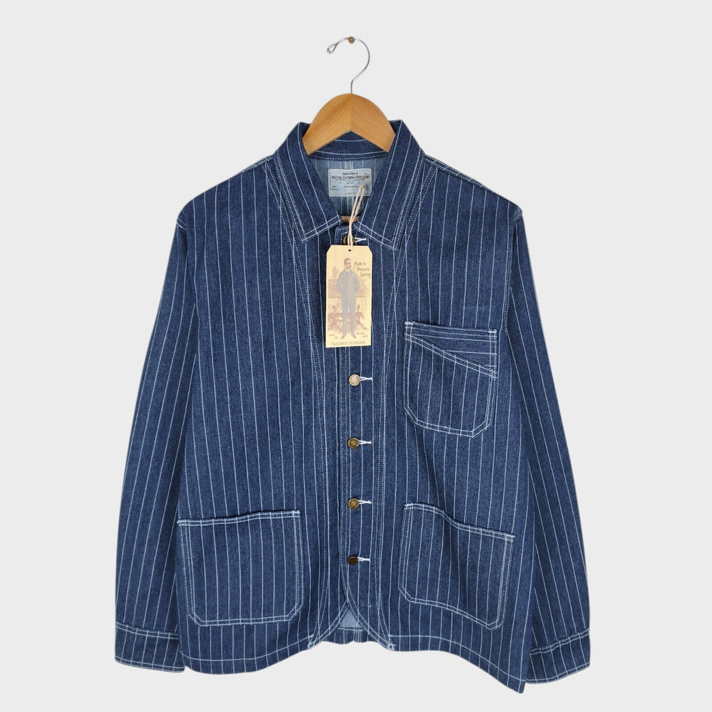 OKONKWO MFG Men's Blue Wabash Chore Jacket