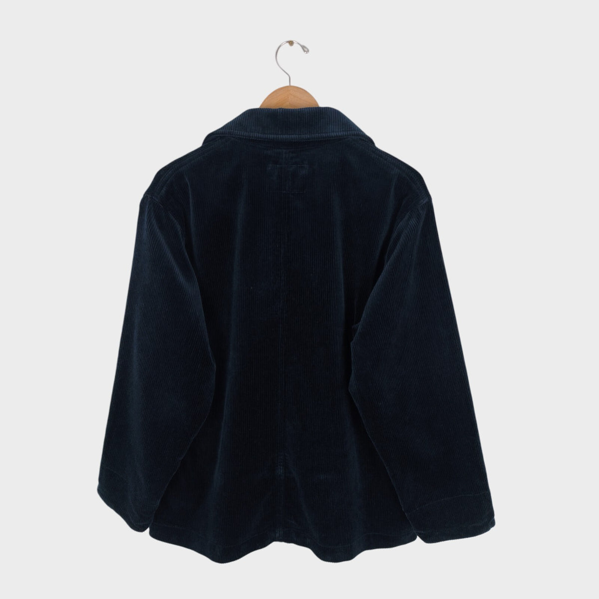MHL MARGARET HOWELL Men's Navy Blue Heavyweight Corduroy Chore Jacket