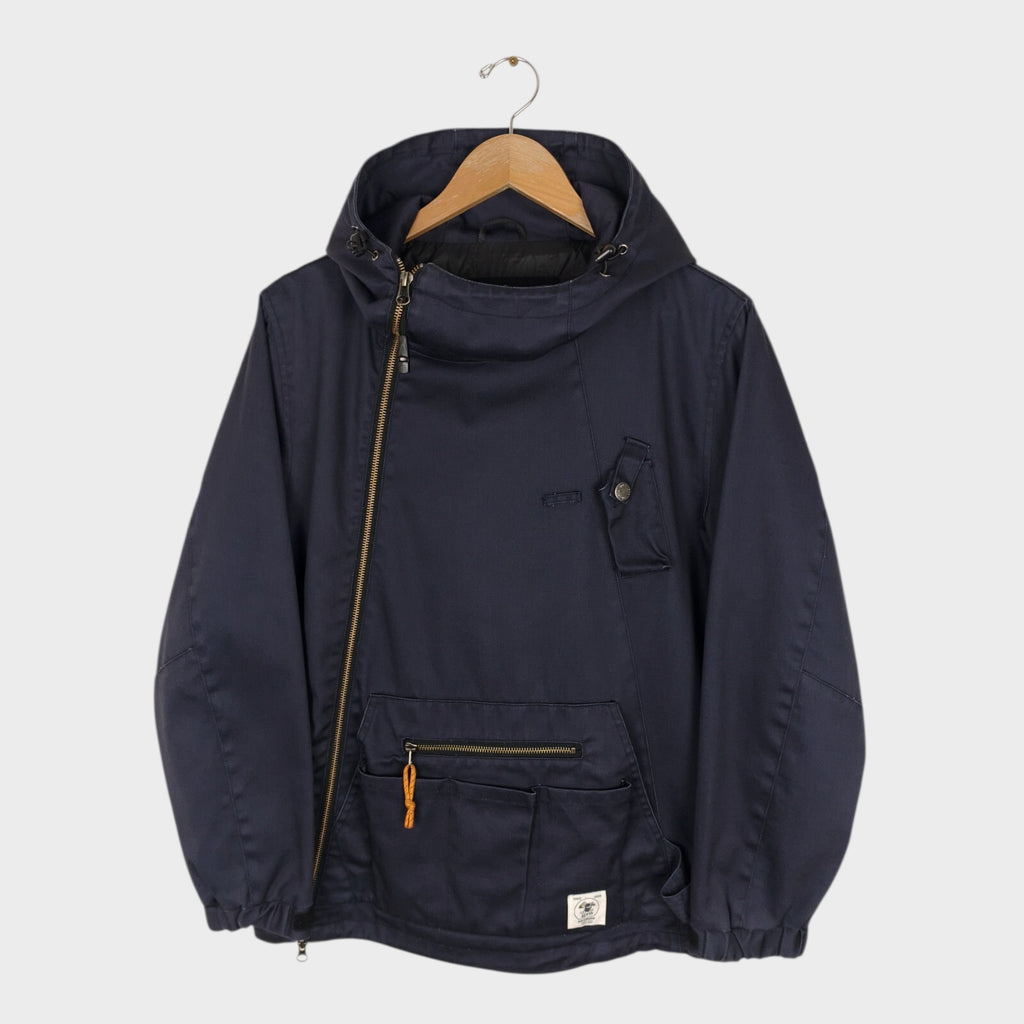 GRN OUTDOOR Japan Men's Navy Hiasobi Camper Parka Jacket