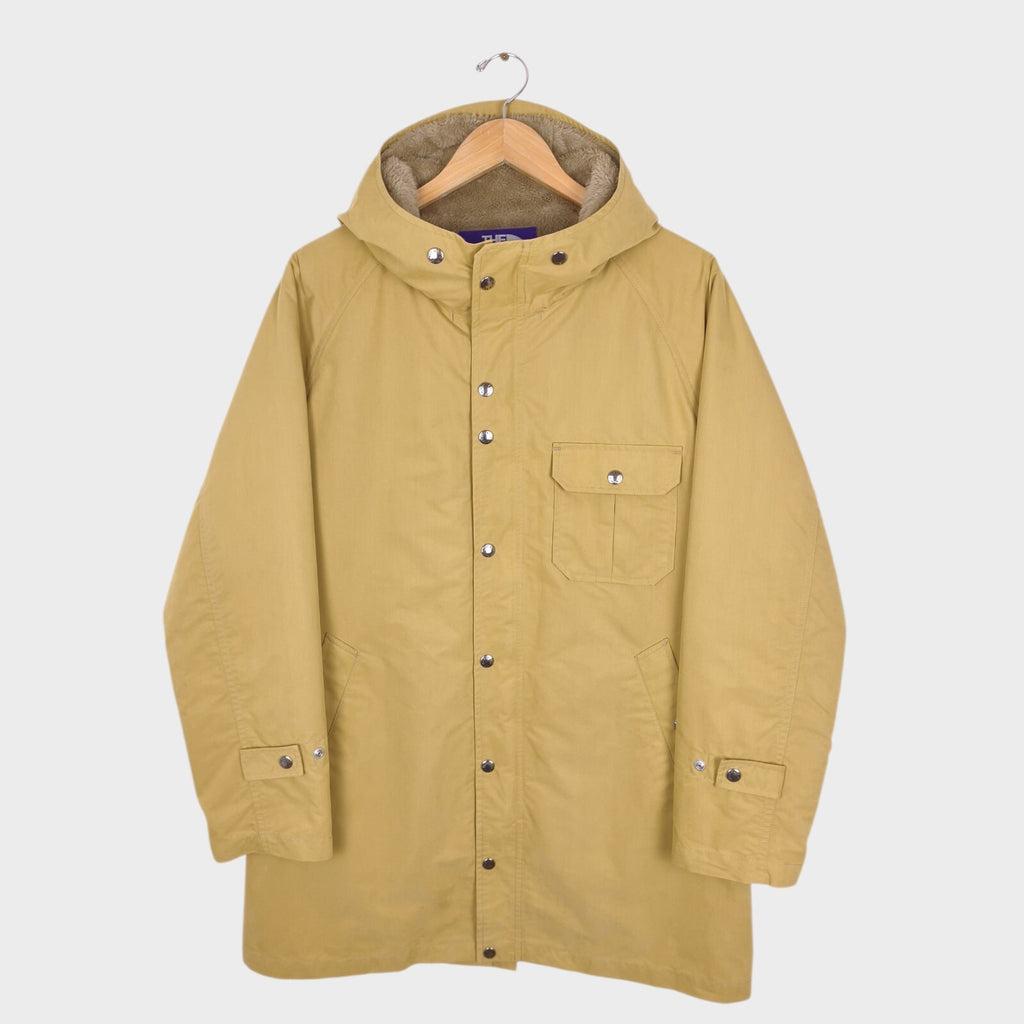 THE NORTH FACE PURPLE LABEL x NANAMICA Men's Ochre Brushed Insulation Lining Parka Jacket