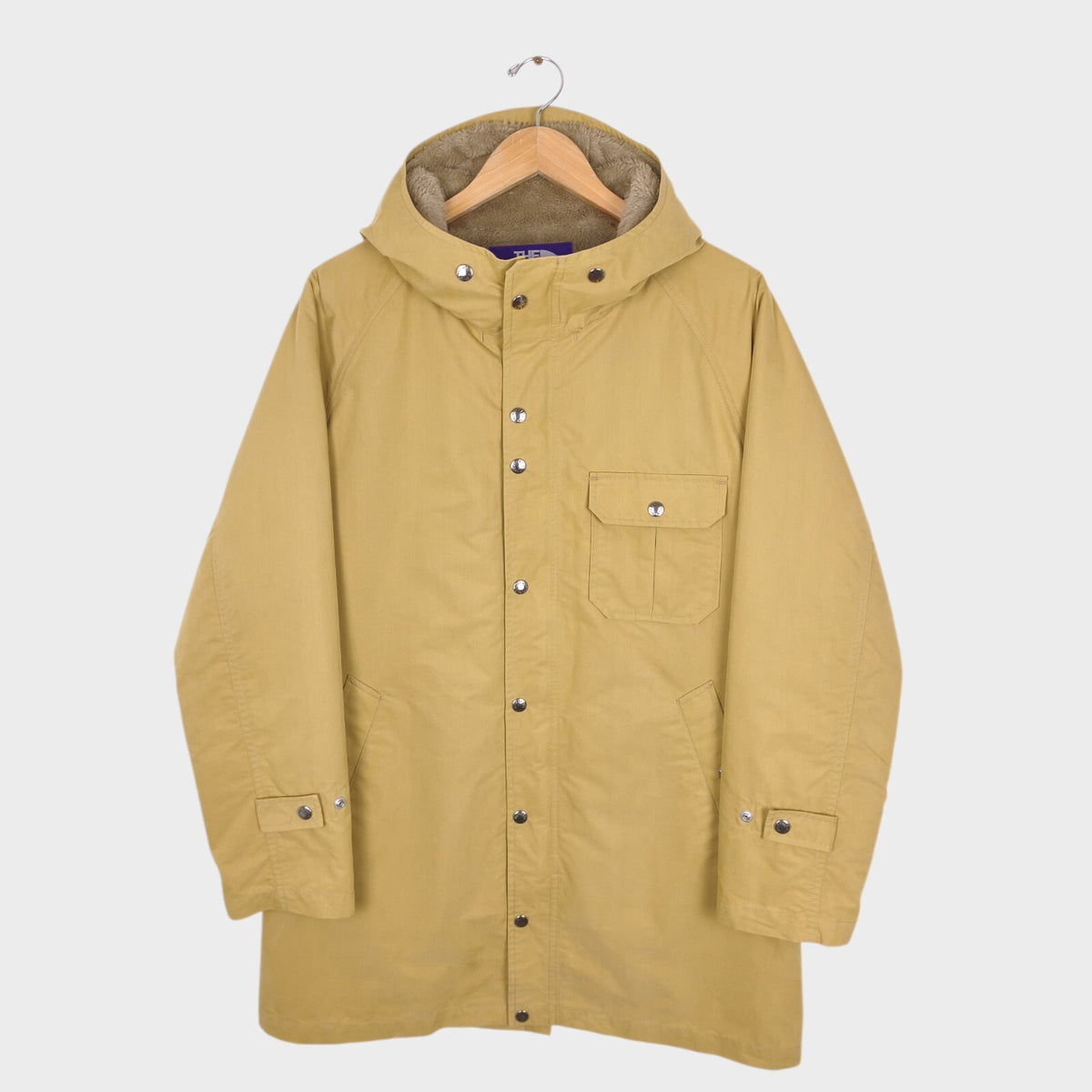 THE NORTH FACE PURPLE LABEL x NANAMICA Men's Ochre Brushed Insulation Lining Parka Jacket