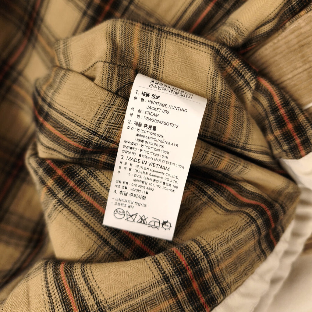 FRIZMWORKS Men's Cream Heritage Hunting Jacket