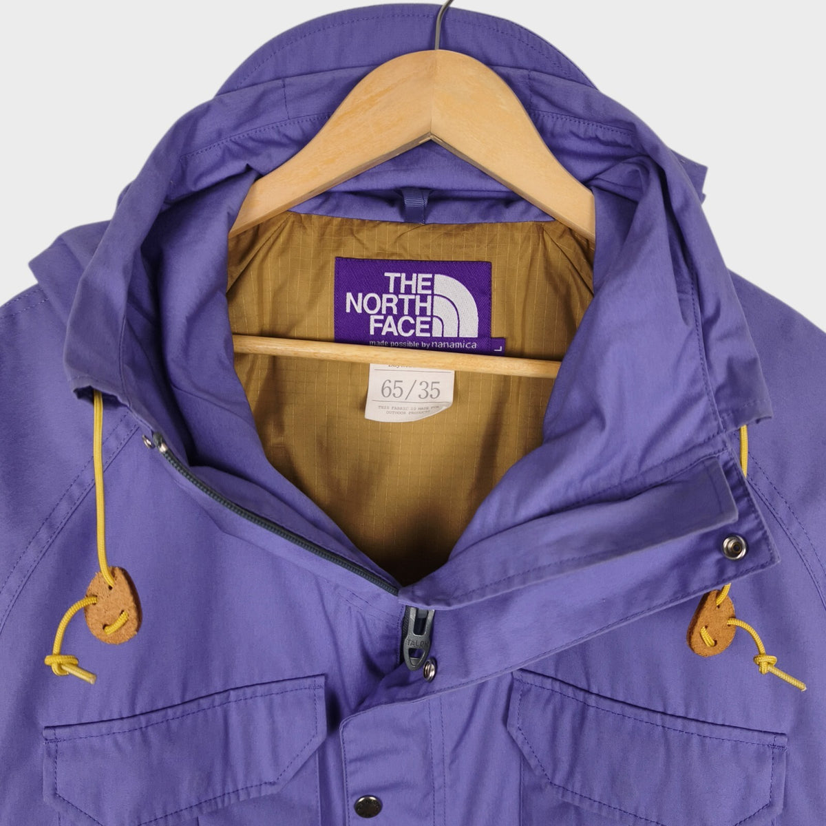 THE NORTH FACE PURPLE LABEL x NANAMICA Men's Lavender Mountain Parka Jacket