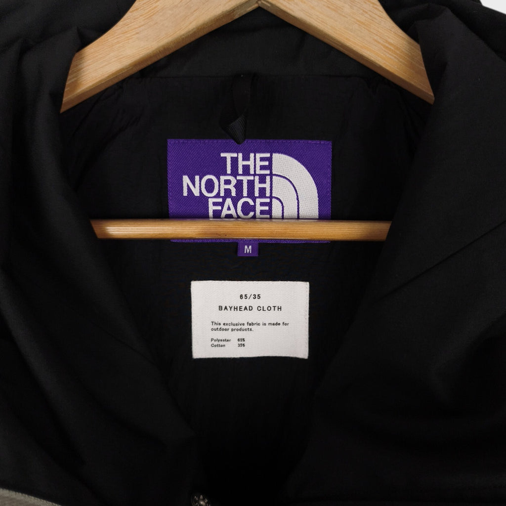 THE NORTH FACE PURPLE LABEL x NANAMICA Men's Black Waterproof Mountain Parka Jacket