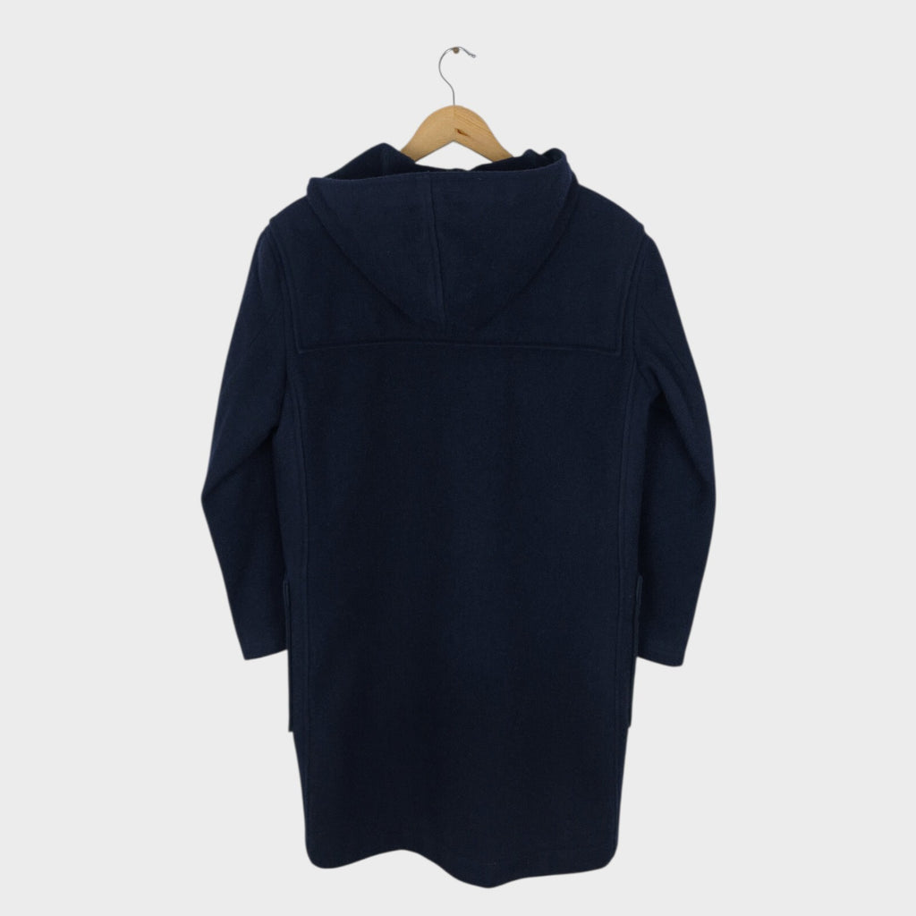 MHL MARGARET HOWELL Men's Navy Heavyweight 100% Wool Duffle Coat