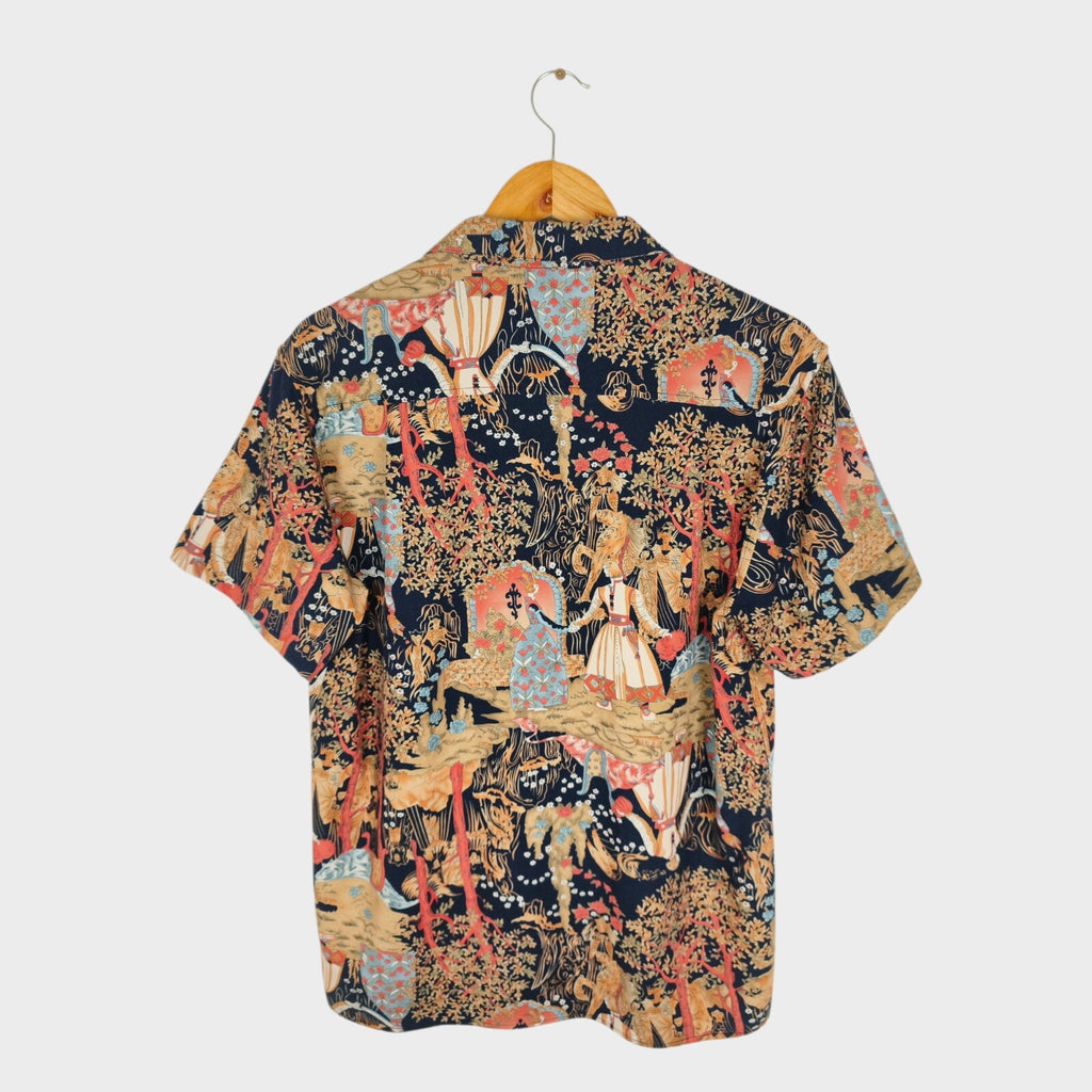 YMC You Must Create Men's Malick Fantasy Print Shirt