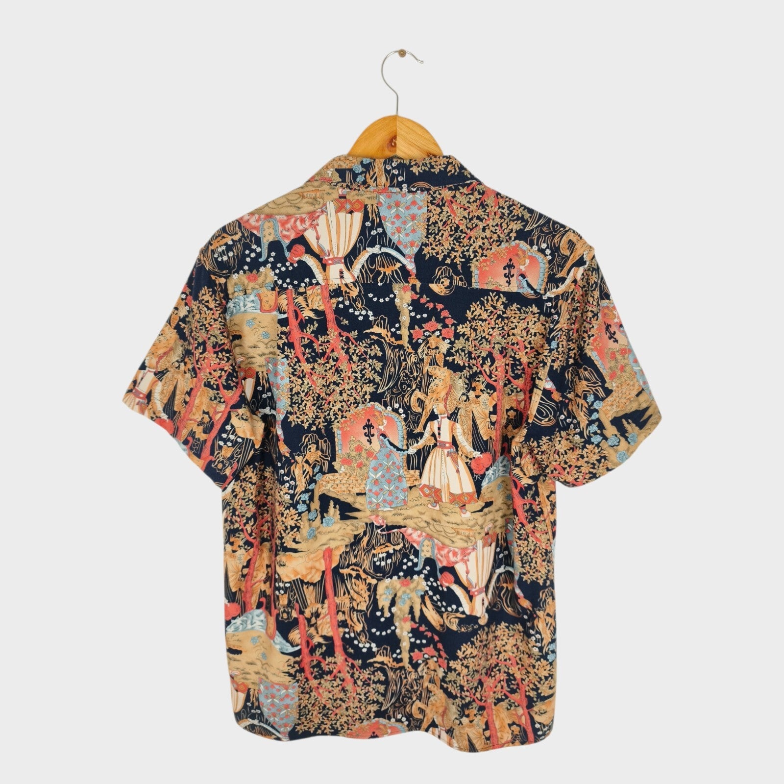 YMC You Must Create Men's Malick Fantasy Print Shirt