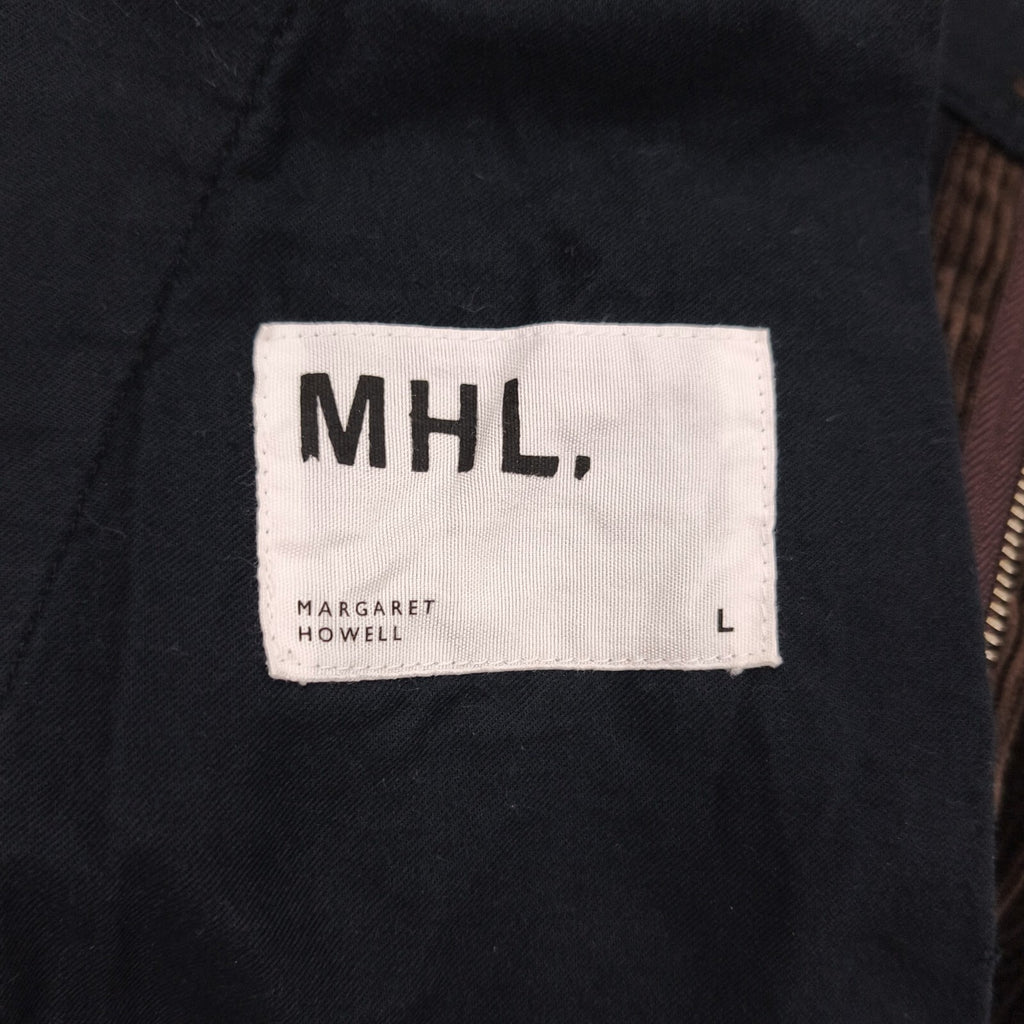 MHL MARGARET HOWELL Men's Brown Heavyweight Corduroy Trousers