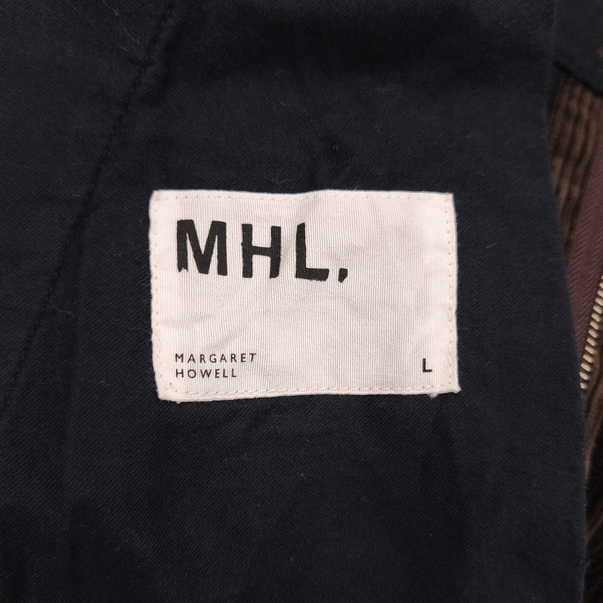 MHL MARGARET HOWELL Men's Brown Heavyweight Corduroy Trousers